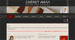 Desktop Screenshot of cheret-aal.fr