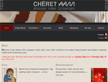 Tablet Screenshot of cheret-aal.fr